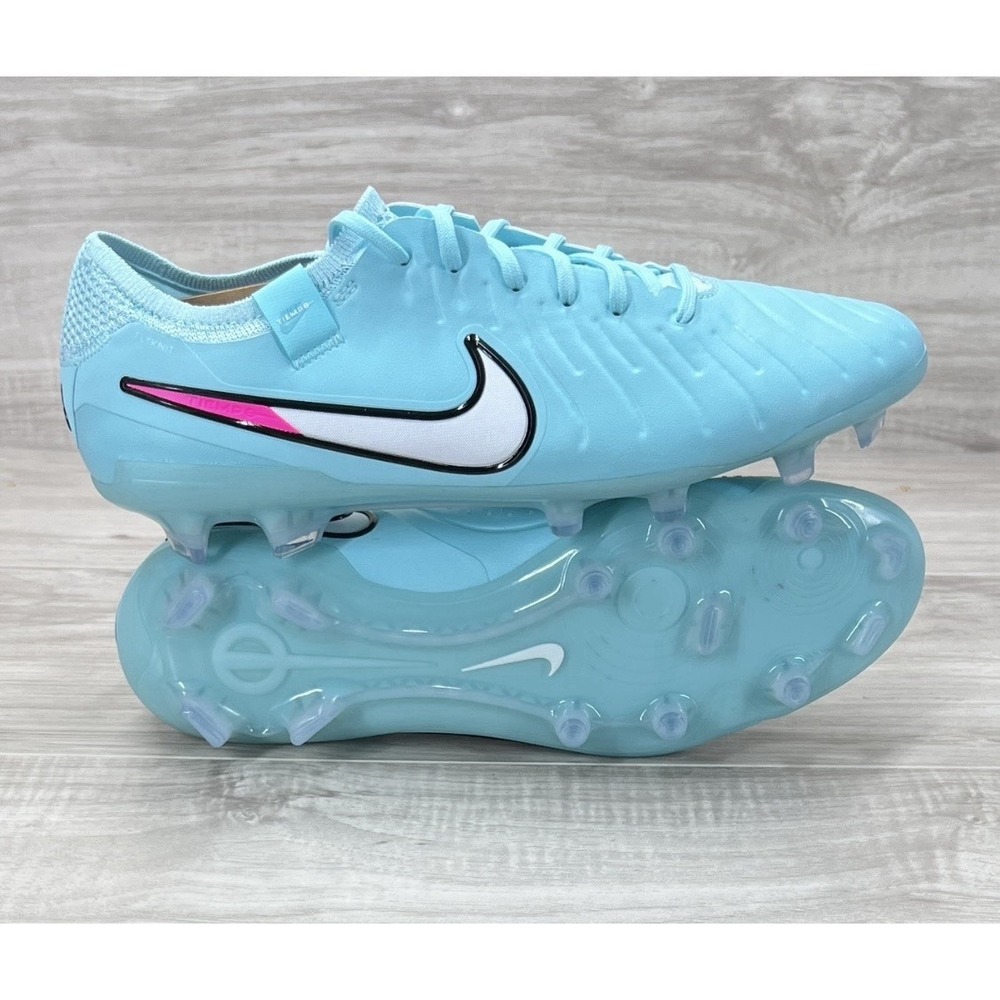 Size 9 - Nike Tiempo Legend 10 Elite FG Prism Pack Blue Soccer Cleats